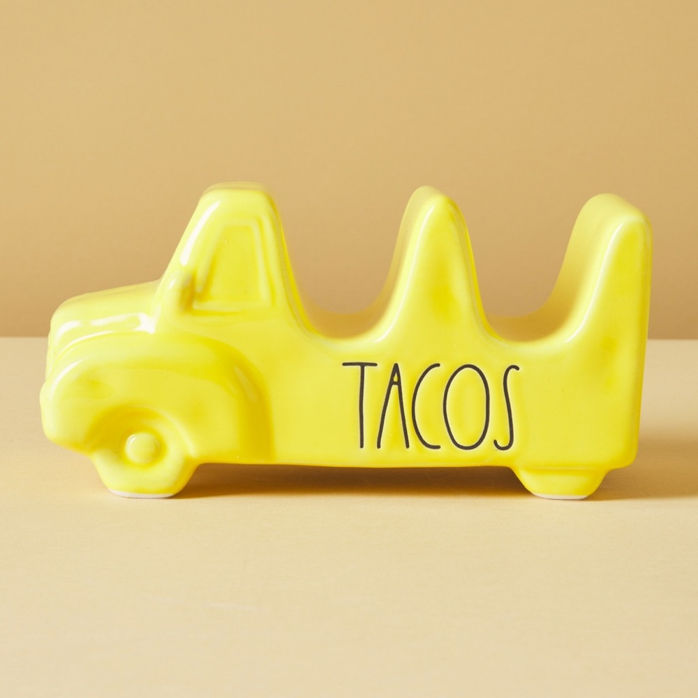 Rae Dunn Yellow Taco Truck Taco Holder